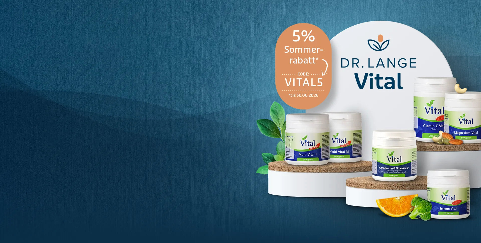 <h1>Vital Vitamine – Ihre Gesundheit, <br/>unsere Leidenschaft</h1>